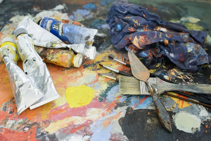 Kids painting